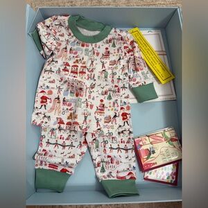 Baby LAKE Christmas pajamas